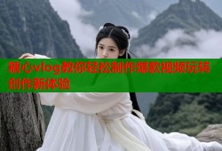 糖心vlog教你轻松制作爆款视频玩转创作新体验